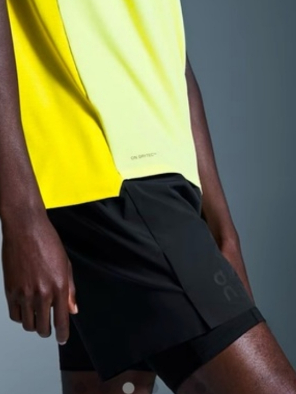 NWT, On Running Men's XL 5” Performance 2/1 BLACK Shorts